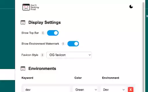 Dont Destroy Prod (✖╭╮✖) from Chrome web store to be run with OffiDocs Chromium online Dont Destroy Prod (✖╭╮✖) from Chrome web store to be run with OffiDocs Chromium online