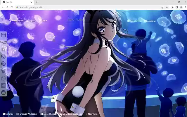 Dream of Bunny Girl Senpai Wallpaper from Chrome web store to be run with OffiDocs Chromium online Dream of Bunny Girl Senpai Wallpaper from Chrome web store to be run with OffiDocs Chromium online