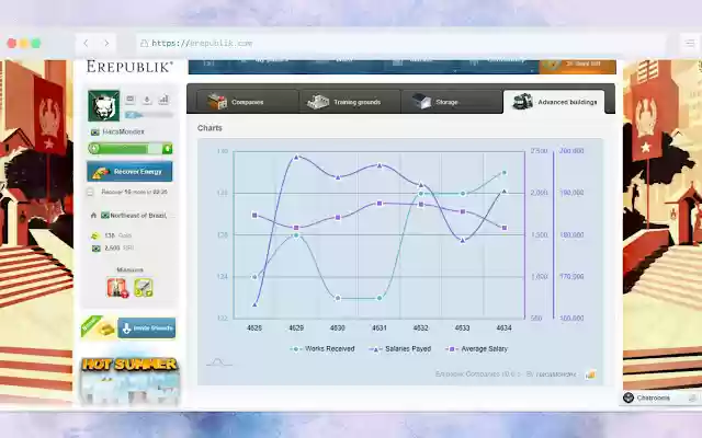 eRepublik Companies from Chrome web store to be run with OffiDocs Chromium online eRepublik Companies from Chrome web store to be run with OffiDocs Chromium online