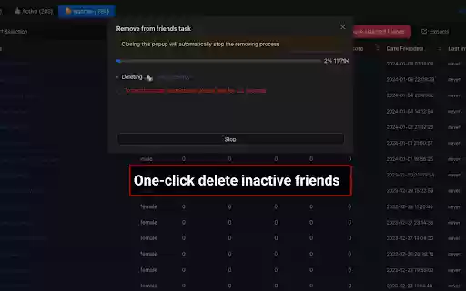ESUIT | Remove Inactive Friends for Facebook™ from Chrome web store to be run with OffiDocs Chromium online ESUIT | Remove Inactive Friends for Facebook™ from Chrome web store to be run with OffiDocs Chromium online
