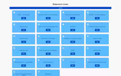 Extension Grabber from Chrome web store to be run with OffiDocs Chromium online Extension Grabber from Chrome web store to be run with OffiDocs Chromium online