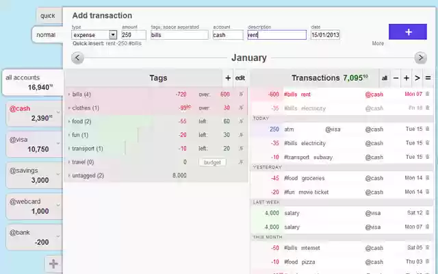Finance41 Personal Finance from Chrome web store to be run with OffiDocs Chromium online Finance41 Personal Finance from Chrome web store to be run with OffiDocs Chromium online