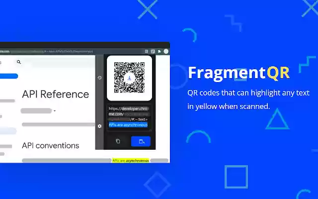 FragmentQR from Chrome web store to be run with OffiDocs Chromium online FragmentQR from Chrome web store to be run with OffiDocs Chromium online