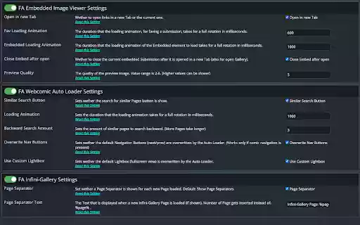 FurAffinity Features from Chrome web store to be run with OffiDocs Chromium online FurAffinity Features from Chrome web store to be run with OffiDocs Chromium online