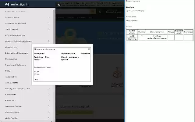 Generate Test Case from Chrome web store to be run with OffiDocs Chromium online Generate Test Case from Chrome web store to be run with OffiDocs Chromium online