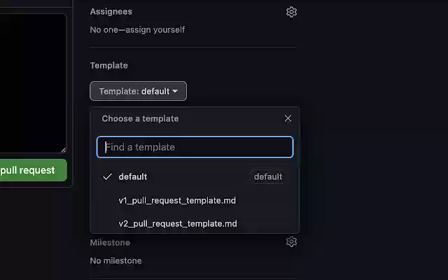 GitHub PR Templates from Chrome web store to be run with OffiDocs Chromium online GitHub PR Templates from Chrome web store to be run with OffiDocs Chromium online