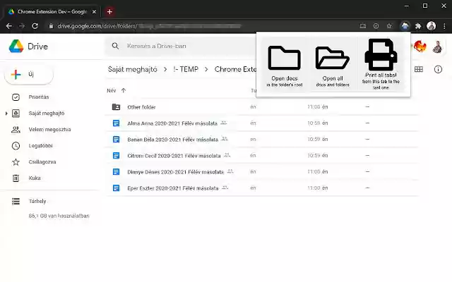 Google Drive Print Folder from Chrome web store to be run with OffiDocs Chromium online Google Drive Print Folder from Chrome web store to be run with OffiDocs Chromium online