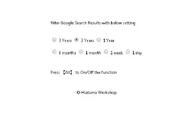 Google Search Filter by Period from Chrome web store to be run with OffiDocs Chromium online Google Search Filter by Period from Chrome web store to be run with OffiDocs Chromium online