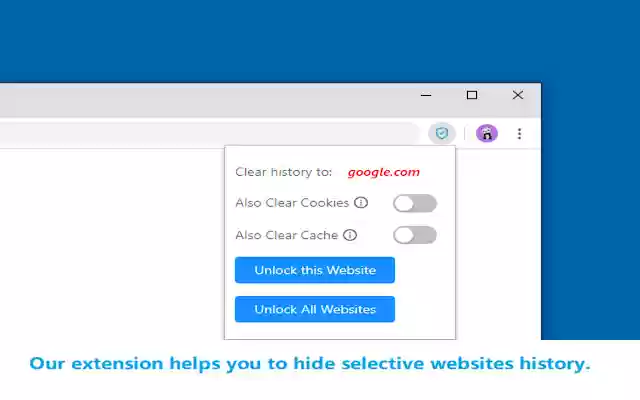 Hide Me: Automatically Cleans History from Chrome web store to be run with OffiDocs Chromium online Hide Me: Automatically Cleans History from Chrome web store to be run with OffiDocs Chromium online