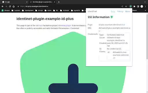 identinet from Chrome web store to be run with OffiDocs Chromium online identinet from Chrome web store to be run with OffiDocs Chromium online