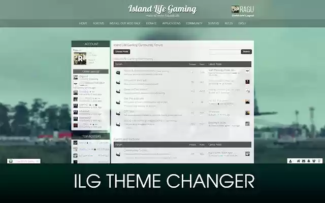 ILG Theme Changer from Chrome web store to be run with OffiDocs Chromium online ILG Theme Changer from Chrome web store to be run with OffiDocs Chromium online