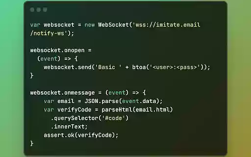 Imitate Email from Chrome web store to be run with OffiDocs Chromium online Imitate Email from Chrome web store to be run with OffiDocs Chromium online