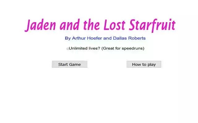 Jaden and the Lost Starfruit from Chrome web store to be run with OffiDocs Chromium online Jaden and the Lost Starfruit from Chrome web store to be run with OffiDocs Chromium online