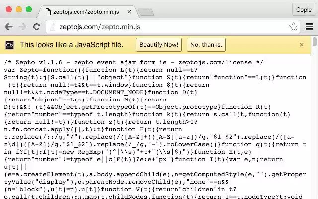 JavaScript and CSS Code Beautifier from Chrome web store to be run with OffiDocs Chromium online JavaScript and CSS Code Beautifier from Chrome web store to be run with OffiDocs Chromium online