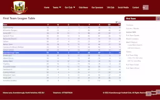 Knaresborough Reserves Player Statistics from Chrome web store to be run with OffiDocs Chromium online Knaresborough Reserves Player Statistics from Chrome web store to be run with OffiDocs Chromium online