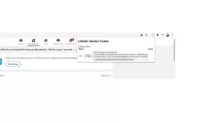 Learners.ai Linkedin cookie Viewer from Chrome web store to be run with OffiDocs Chromium online Learners.ai Linkedin cookie Viewer from Chrome web store to be run with OffiDocs Chromium online