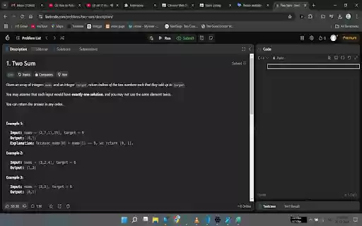 LeetCode Dark Mode from Chrome web store to be run with OffiDocs Chromium online LeetCode Dark Mode from Chrome web store to be run with OffiDocs Chromium online