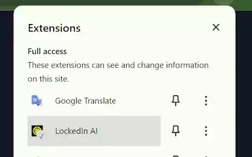 LockedIn AI from Chrome web store to be run with OffiDocs Chromium online LockedIn AI from Chrome web store to be run with OffiDocs Chromium online