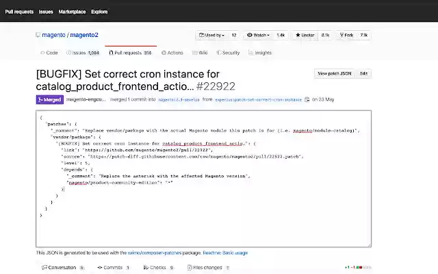 Magento 2 composer patches helper from Chrome web store to be run with OffiDocs Chromium online Magento 2 composer patches helper from Chrome web store to be run with OffiDocs Chromium online