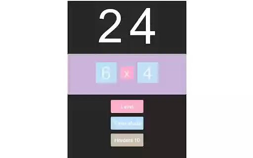 Make 24: Math Game from Chrome web store to be run with OffiDocs Chromium online Make 24: Math Game from Chrome web store to be run with OffiDocs Chromium online