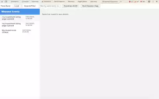 Mixpanel Events Logger from Chrome web store to be run with OffiDocs Chromium online Mixpanel Events Logger from Chrome web store to be run with OffiDocs Chromium online