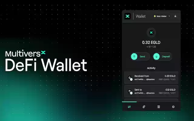 MultiversX DeFi Wallet from Chrome web store to be run with OffiDocs Chromium online MultiversX DeFi Wallet from Chrome web store to be run with OffiDocs Chromium online
