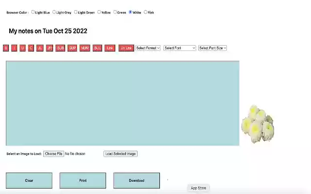My Notes Petit from Chrome web store to be run with OffiDocs Chromium online My Notes Petit from Chrome web store to be run with OffiDocs Chromium online