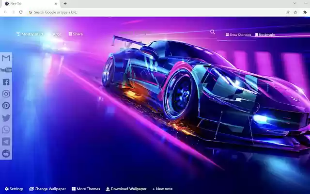 Neon Cars Wallpaper from Chrome web store to be run with OffiDocs Chromium online Neon Cars Wallpaper from Chrome web store to be run with OffiDocs Chromium online