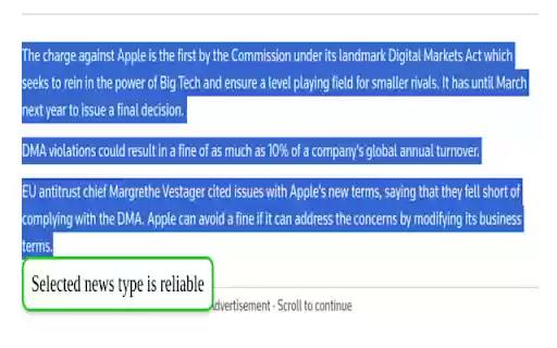 News Type Predictor from Chrome web store to be run with OffiDocs Chromium online News Type Predictor from Chrome web store to be run with OffiDocs Chromium online