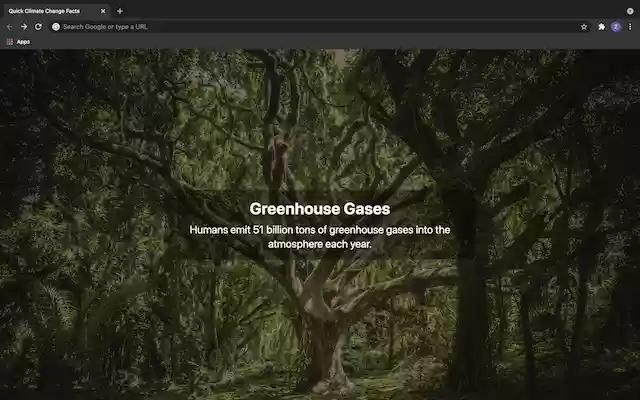 New Tab Climate Change Facts from Chrome web store to be run with OffiDocs Chromium online New Tab Climate Change Facts from Chrome web store to be run with OffiDocs Chromium online
