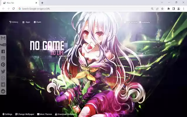 No Game No Life Wallpaper from Chrome web store to be run with OffiDocs Chromium online No Game No Life Wallpaper from Chrome web store to be run with OffiDocs Chromium online