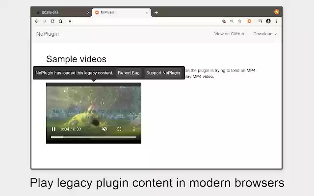 NoPlugin from Chrome web store to be run with OffiDocs Chromium online NoPlugin from Chrome web store to be run with OffiDocs Chromium online