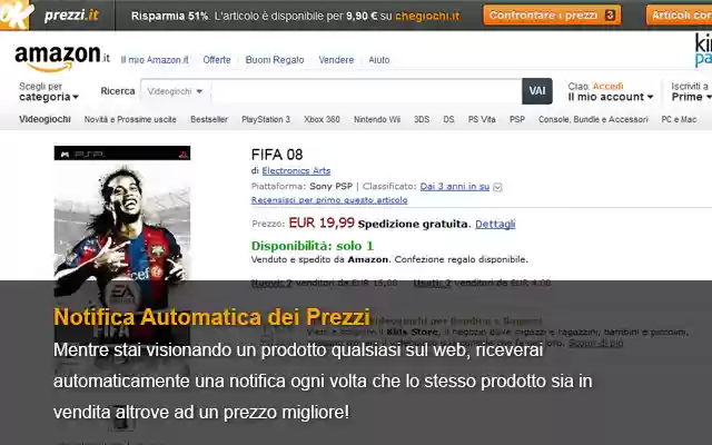 OkPrezzi from Chrome web store to be run with OffiDocs Chromium online OkPrezzi from Chrome web store to be run with OffiDocs Chromium online