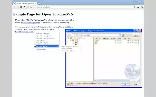 Open TortoiseSVN for Google Chrome™ from Chrome web store to be run with OffiDocs Chromium online Open TortoiseSVN for Google Chrome™ from Chrome web store to be run with OffiDocs Chromium online