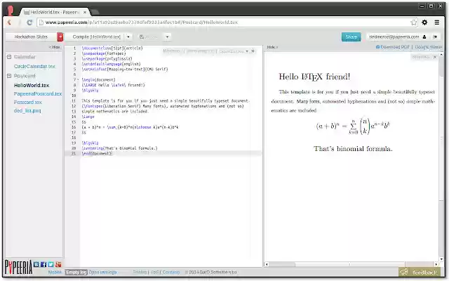 Papeeria from Chrome web store to be run with OffiDocs Chromium online Papeeria from Chrome web store to be run with OffiDocs Chromium online