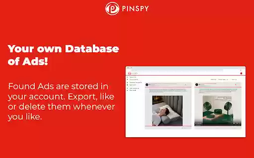 PINSPY Ad Finder from Chrome web store to be run with OffiDocs Chromium online PINSPY Ad Finder from Chrome web store to be run with OffiDocs Chromium online