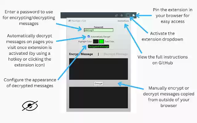 PlainSight from Chrome web store to be run with OffiDocs Chromium online PlainSight from Chrome web store to be run with OffiDocs Chromium online