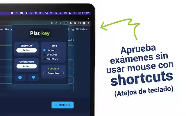 Platkey from Chrome web store to be run with OffiDocs Chromium online Platkey from Chrome web store to be run with OffiDocs Chromium online