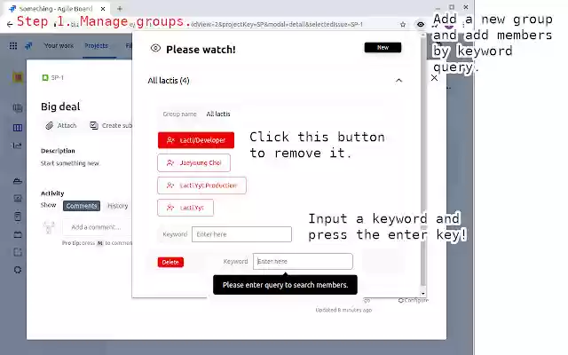 Please Watch Jira from Chrome web store to be run with OffiDocs Chromium online Please Watch Jira from Chrome web store to be run with OffiDocs Chromium online