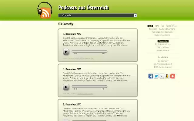 Podcasts aus Österreich from Chrome web store to be run with OffiDocs Chromium online Podcasts aus Österreich from Chrome web store to be run with OffiDocs Chromium online
