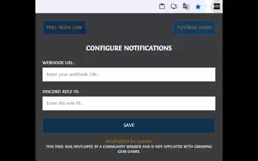 POE2 Trade notification Discord from Chrome web store to be run with OffiDocs Chromium online POE2 Trade notification Discord from Chrome web store to be run with OffiDocs Chromium online