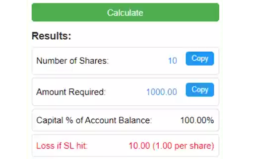 Position Sizing Calculator from Chrome web store to be run with OffiDocs Chromium online Position Sizing Calculator from Chrome web store to be run with OffiDocs Chromium online