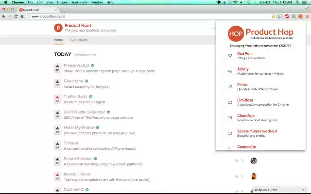 ProductHop from Chrome web store to be run with OffiDocs Chromium online ProductHop from Chrome web store to be run with OffiDocs Chromium online