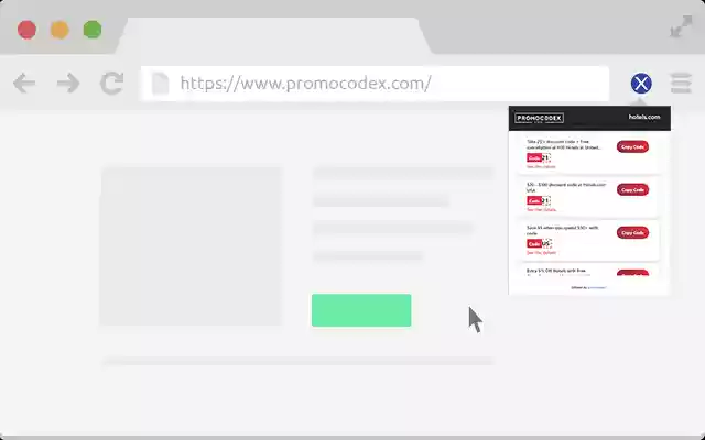 Promocodex USA from Chrome web store to be run with OffiDocs Chromium online Promocodex USA from Chrome web store to be run with OffiDocs Chromium online