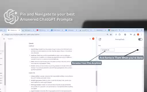 PromptTack for ChatGPT from Chrome web store to be run with OffiDocs Chromium online PromptTack for ChatGPT from Chrome web store to be run with OffiDocs Chromium online