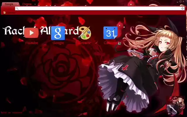 Rachel Alucard Theme from Chrome web store to be run with OffiDocs Chromium online Rachel Alucard Theme from Chrome web store to be run with OffiDocs Chromium online