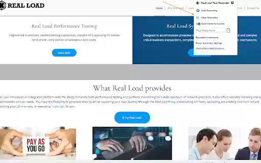RealLoad Test Recorder from Chrome web store to be run with OffiDocs Chromium online RealLoad Test Recorder from Chrome web store to be run with OffiDocs Chromium online
