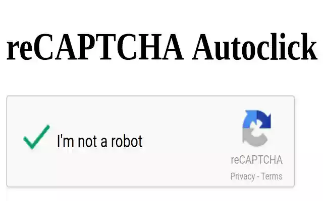 reCAPTCHA Autoclick from Chrome web store to be run with OffiDocs Chromium online reCAPTCHA Autoclick from Chrome web store to be run with OffiDocs Chromium online