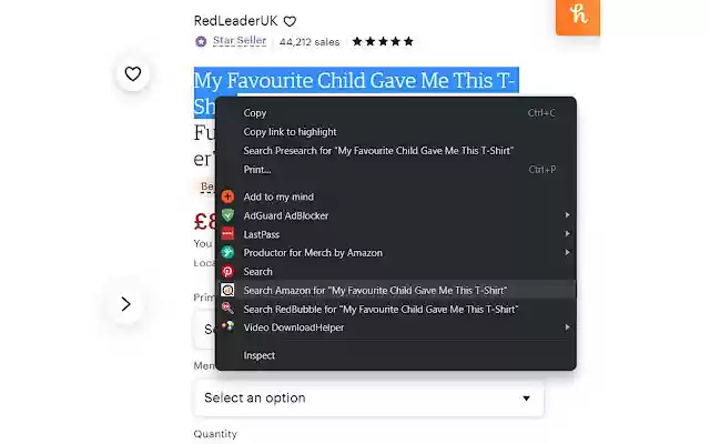 RedBubble Search! from Chrome web store to be run with OffiDocs Chromium online RedBubble Search! from Chrome web store to be run with OffiDocs Chromium online