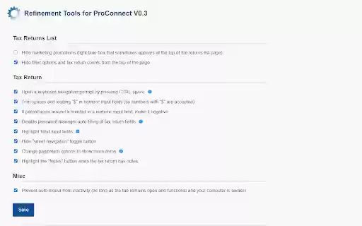 Refinement Tools for ProConnect from Chrome web store to be run with OffiDocs Chromium online Refinement Tools for ProConnect from Chrome web store to be run with OffiDocs Chromium online